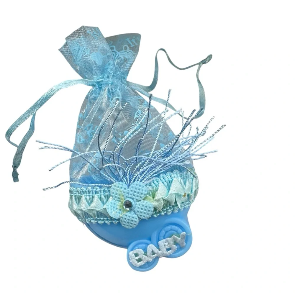 Drawstring Baby Themed Favor Treat Bag 5 pc